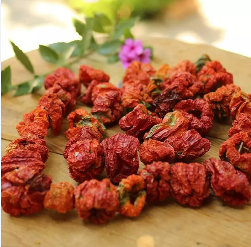 Getrocknete Paprika  40_ 45 Stück(scharf)