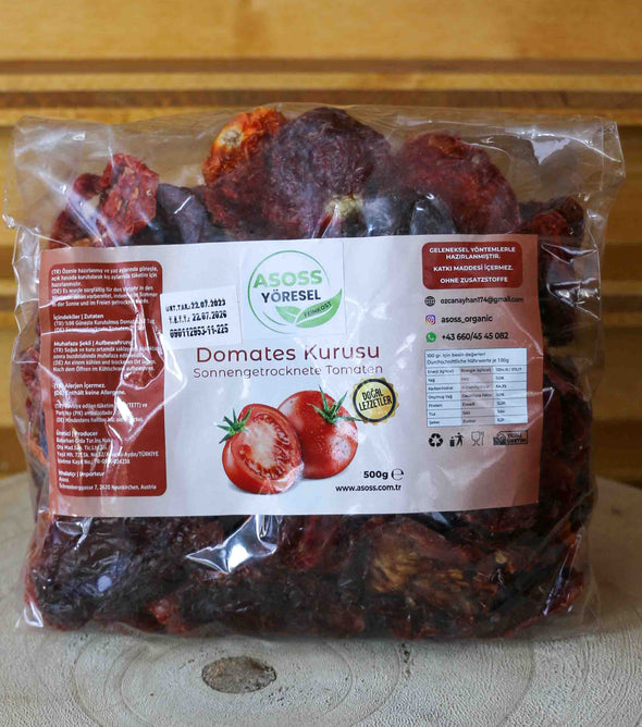 Kurutulmuş domates - 500 gr