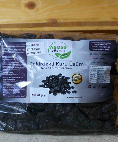 Çekirdekli kuru üzüm - 500gr